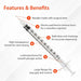 Insulin Syringe 10 Pack Everwell Peptides
