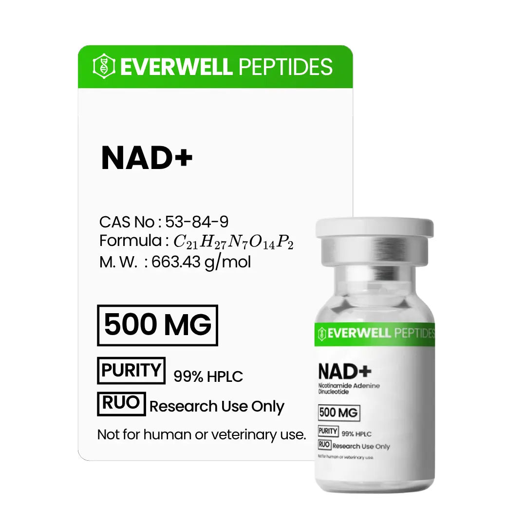 NAD+ 500mg Everwell Peptides