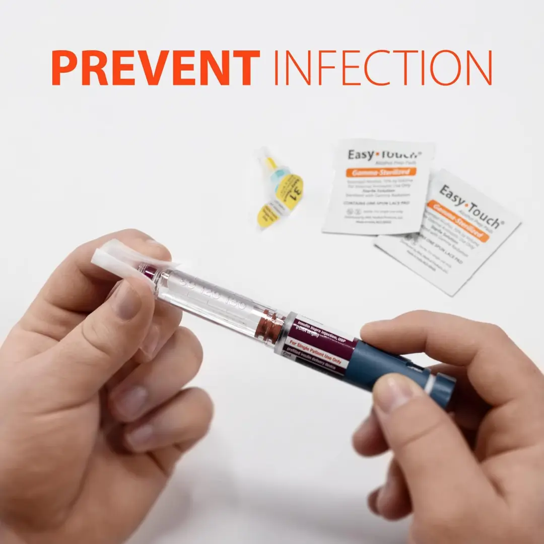 Everwell Peptides - gamma sterilized alcohol prep pads pack of 10