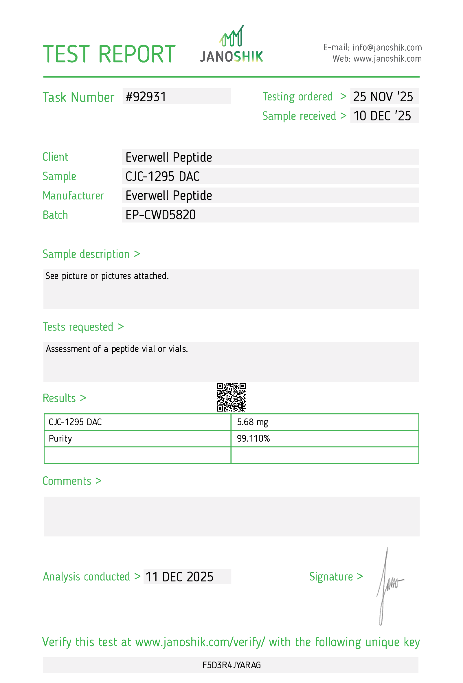CJC-1295 with DAC 10mg - Image 2